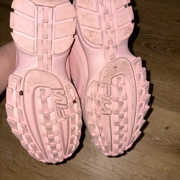 FILA Disruptor II Casual Chunky Platform Women’s Size 7.5 Pink Sneakers 2000s - Picture 7 of 7